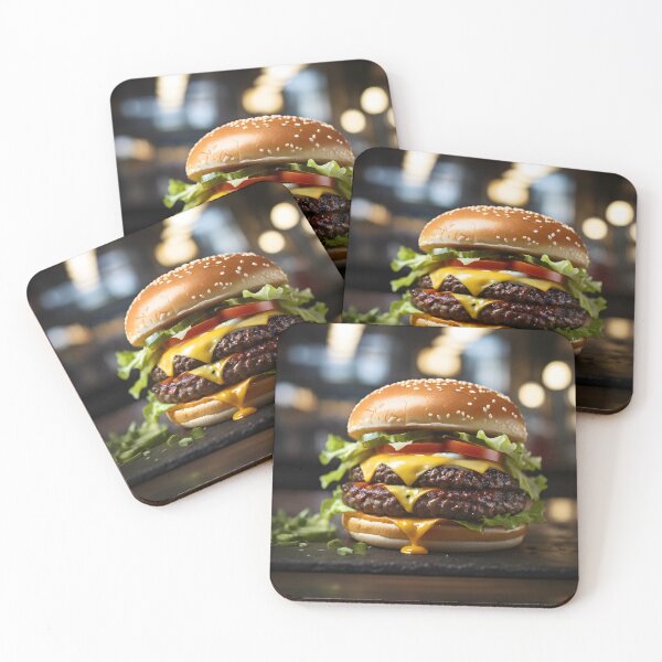 Item preview, Delicious Double Cheeseburger Temptation designed and sold by Cool Graphixs.