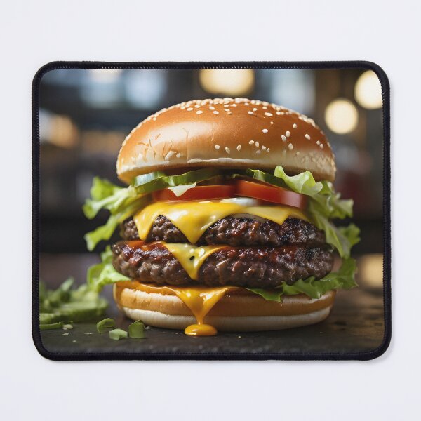 Item preview, Delicious Double Cheeseburger Temptation designed and sold by Cool Graphixs.