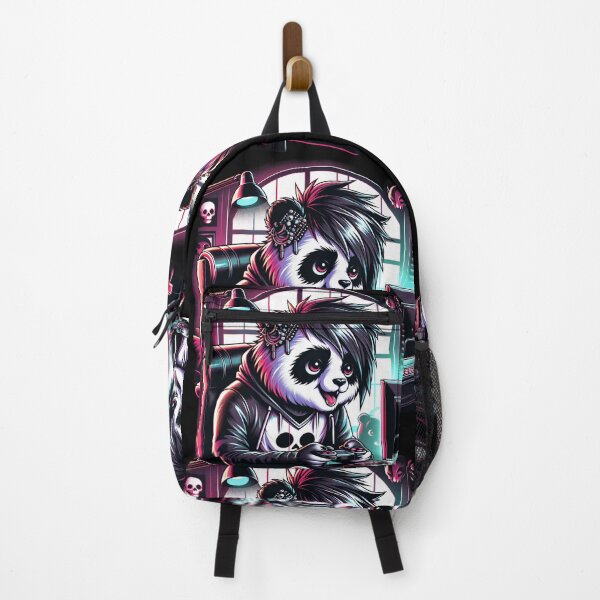 Item preview, Emo Gaming Panda designed and sold by czarnyfeniks.