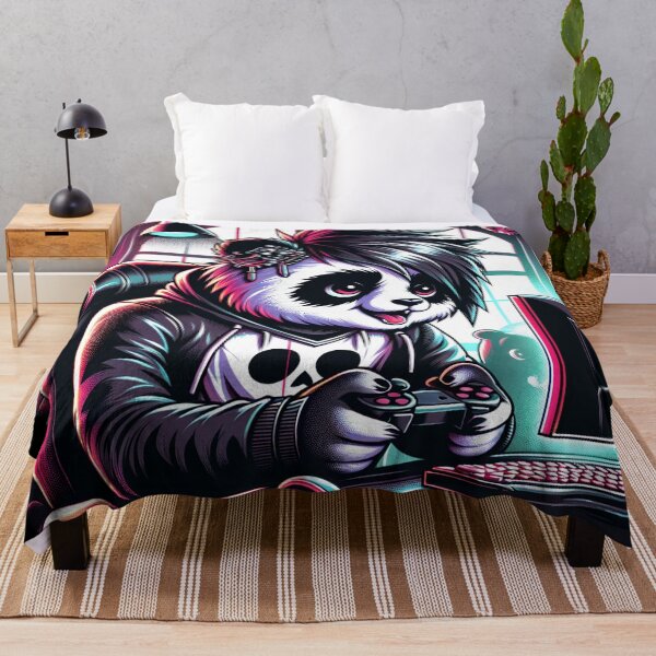 Item preview, Emo Gaming Panda designed and sold by czarnyfeniks.