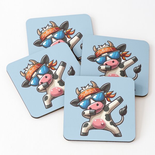 Item preview, Dabbing Funny Cow designed and sold by JessArty ⭐⭐⭐⭐⭐.