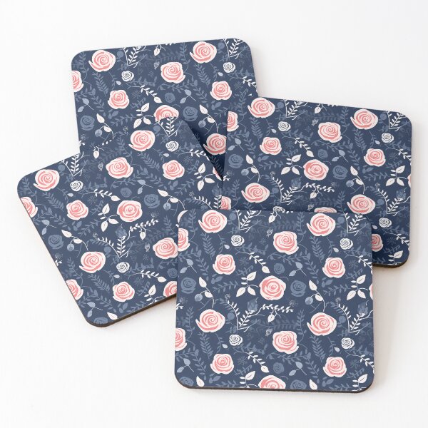 Item preview, Pink White Rose pattern designed and sold by sakurashorty.