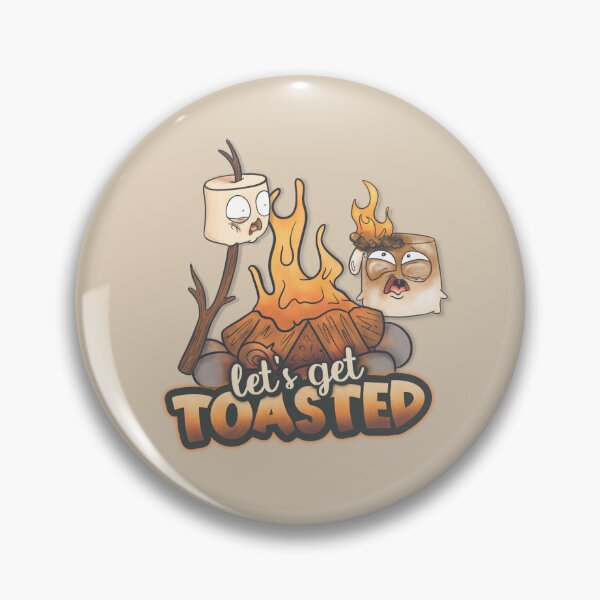 Item preview, Lets get toasted cute art designed and sold by maypp.