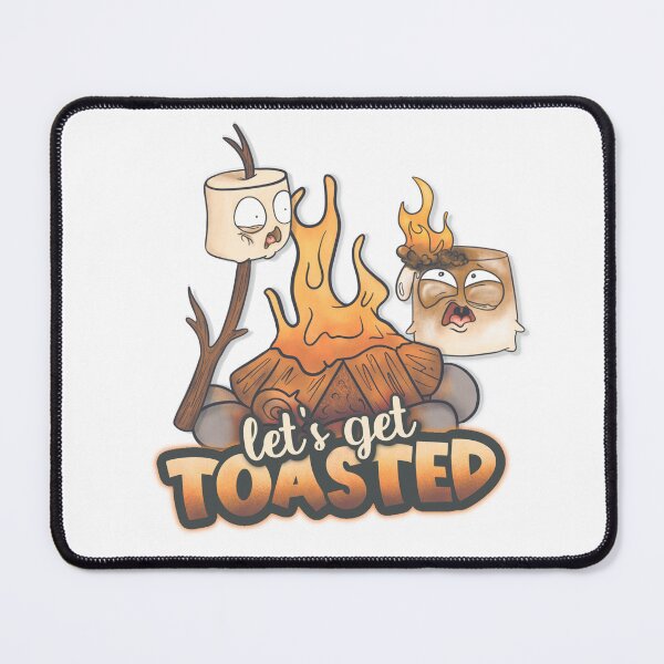 Item preview, Lets get toasted cute art designed and sold by maypp.