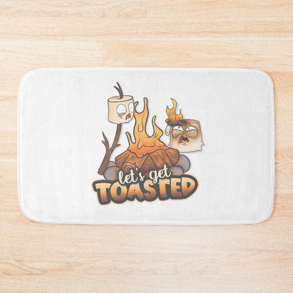 Item preview, Lets get toasted cute art designed and sold by maypp.