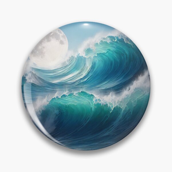 Item preview, Great moon rising 1 designed and sold by treatsntrinkets.