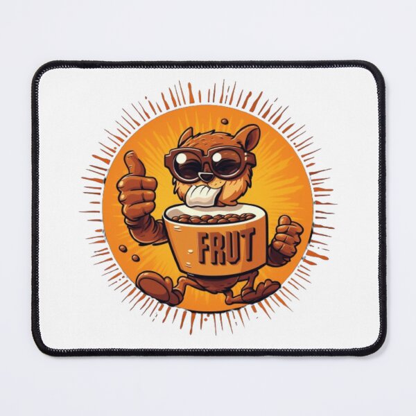 Item preview, Breakfast Blitz: The Cheerful Cereal Mascot designed and sold by CleytonImgs.