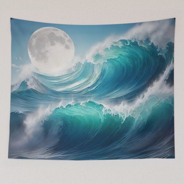 Item preview, Great moon rising 1 designed and sold by treatsntrinkets.