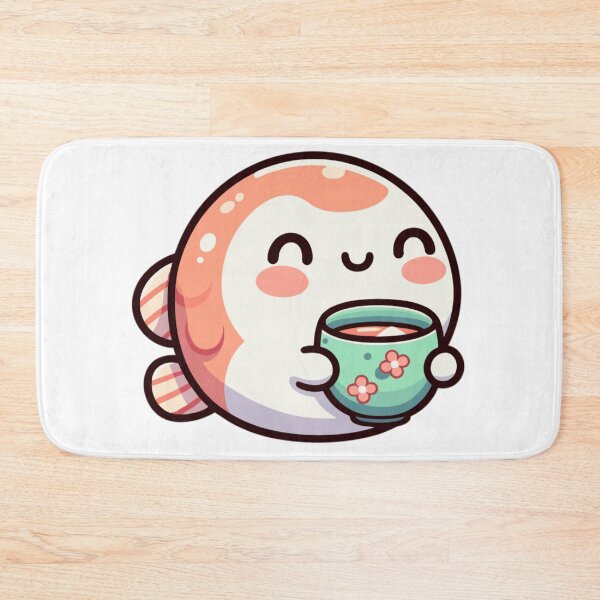 Item preview, Fish Sipping Tea designed and sold by SweetDoodleBug.