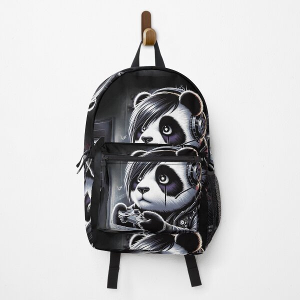 Item preview, Emo Gaming Panda designed and sold by czarnyfeniks.