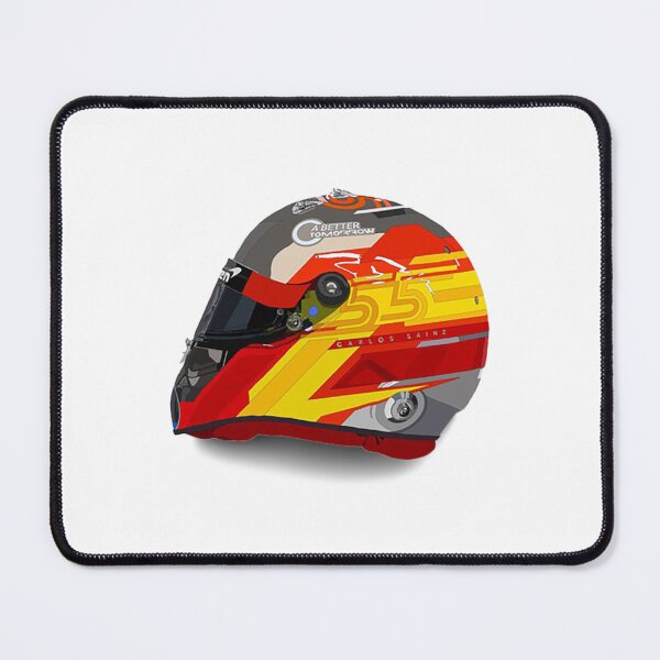 Item preview, Carlos Sainz 2020 Helmet designed and sold by CountryVanilla.