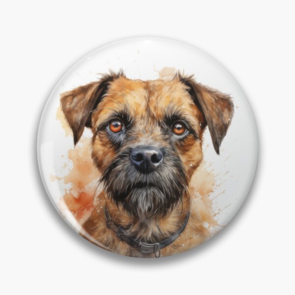 Item preview, Watercolor Border Terrier designed and sold by davidalv.