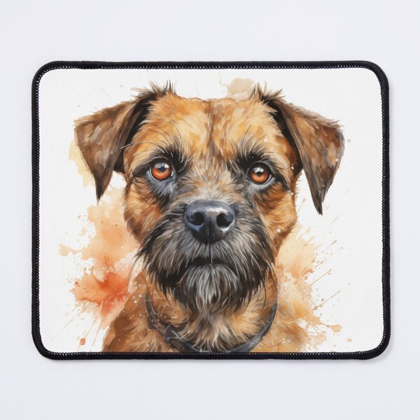 Item preview, Watercolor Border Terrier designed and sold by davidalv.