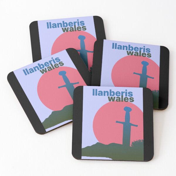 Item preview, LLANBERIS WALES VINTAGE TRAVEL POSTER  designed and sold by Marni Scofidio Desi9ns.