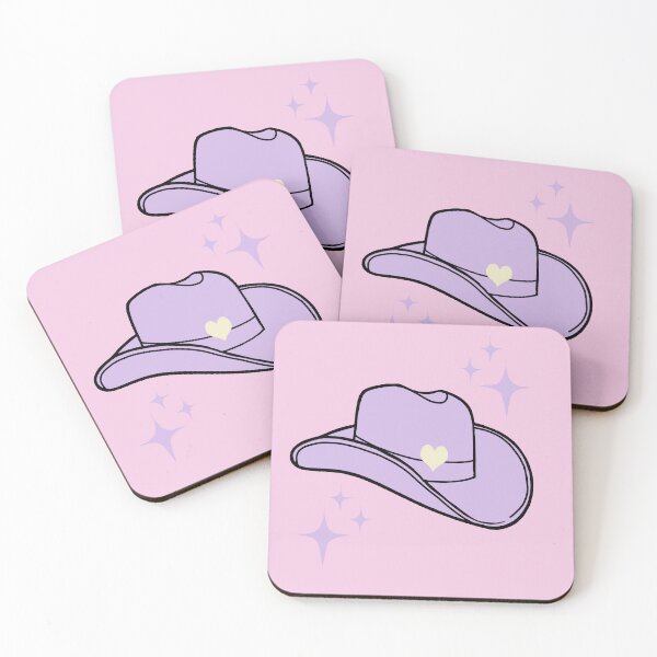 Item preview, Lavender Cowgirl Hat With Heart designed and sold by pink-cowboy.