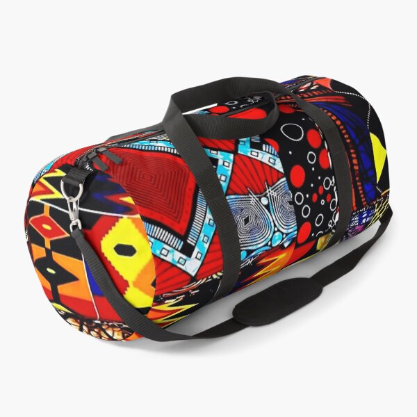 Item preview, African Print Patchwork Colorful Ethnic Design  designed and sold by ZedColors.