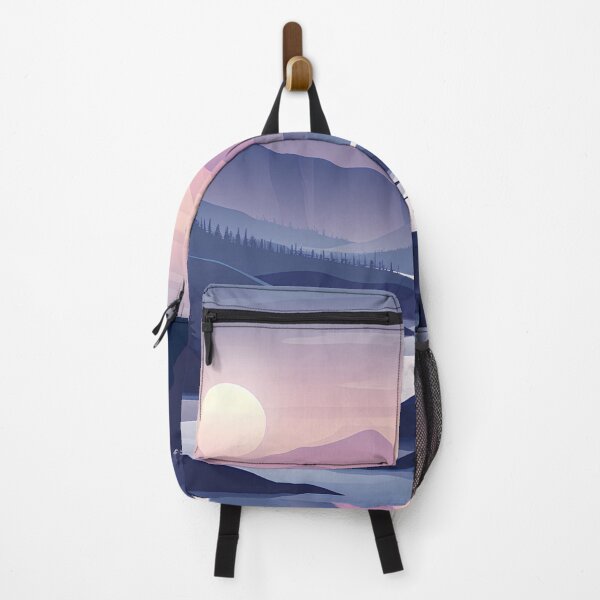 Item preview, River in the middle of a fantastic mountain landscape designed and sold by randrdesign.