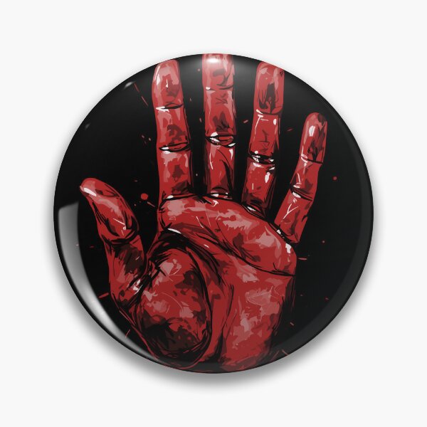 Item preview, Bloody red hand palm! designed and sold by mirel moldoveanu.