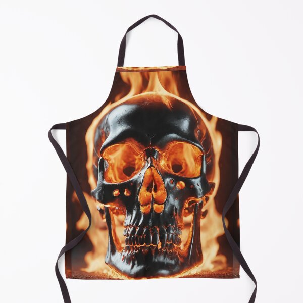 Item preview, Burning Skull designed and sold by Bunmigraphics .