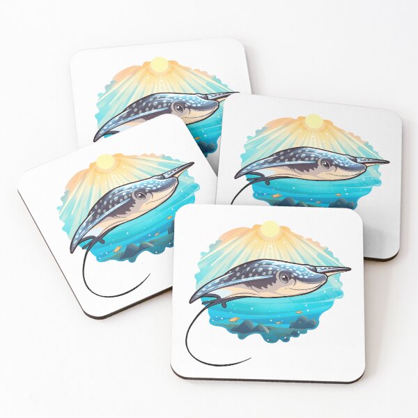 Item preview, Animal Lovers, Spotted Eagle Ray, Cartoon Stingray designed and sold by G-Jo.