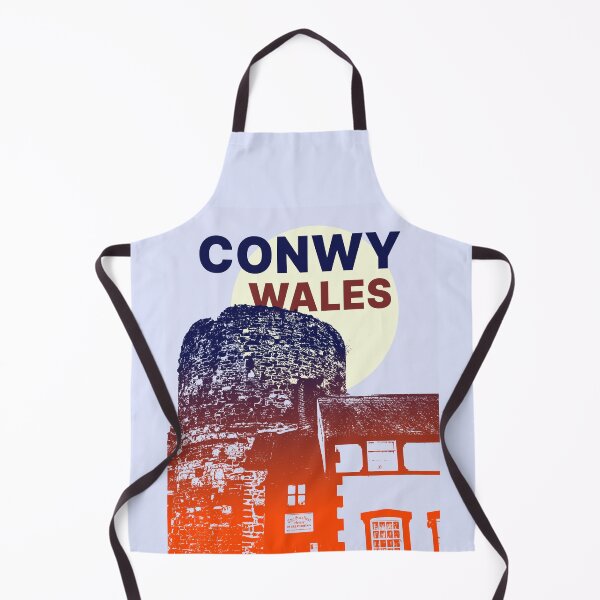 Item preview, CONWY WALES VINTAGE TRAVEL POSTER designed and sold by Marni Scofidio Desi9ns.