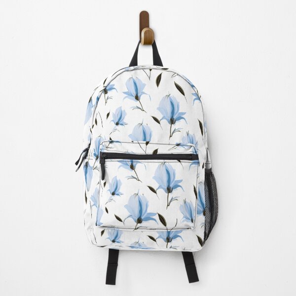 Item preview, Bell blue flower seamless pattern designed and sold by varinchai.