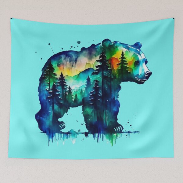 Item preview, Captivating Bear designed and sold by MyTshirtArt.