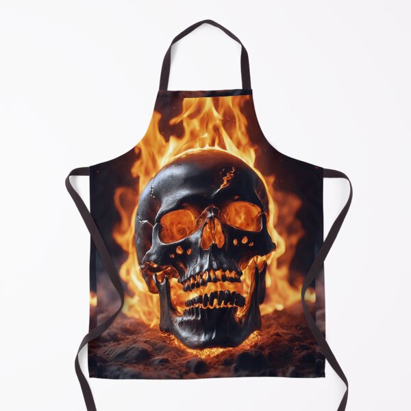 Item preview, Burning Skull designed and sold by Bunmigraphics .