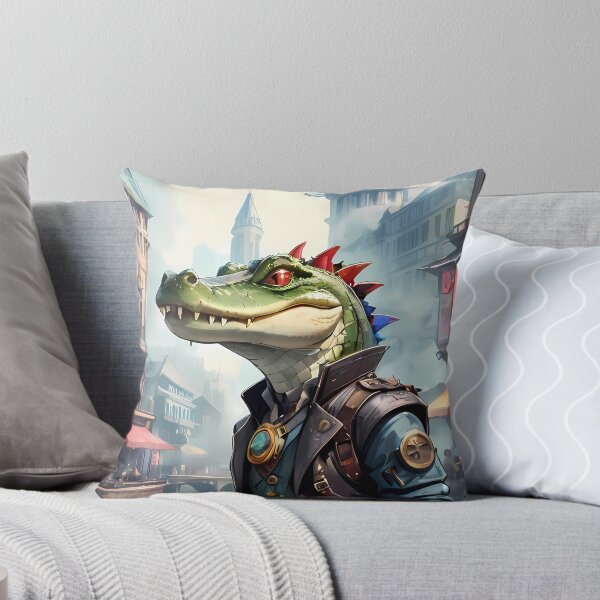 Item preview, Cogged Guardian: Steampunk Crocodile designed and sold by SCBlend.
