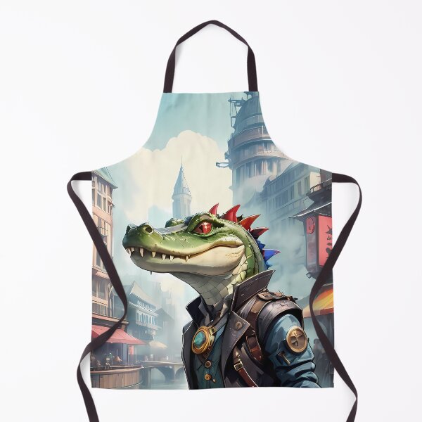 Item preview, Cogged Guardian: Steampunk Crocodile designed and sold by SCBlend.