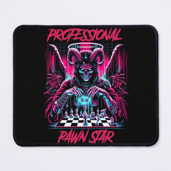 Item preview, Professional pawn star - synthwave cyberpunk designed and sold by GlitchGrotesque.