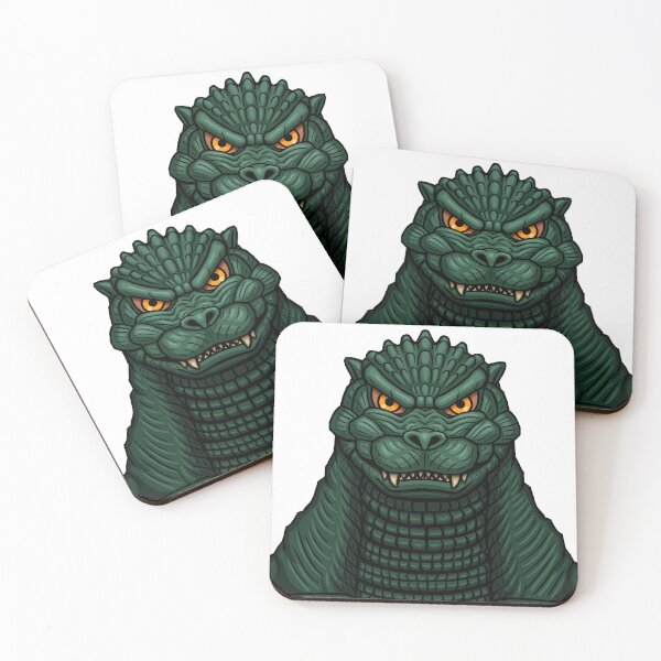 Item preview, Heisei Godzilla Burning Eyes Portrait designed and sold by Andrew Browne.