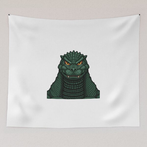 Item preview, Heisei Godzilla Burning Eyes Portrait designed and sold by Andrew Browne.