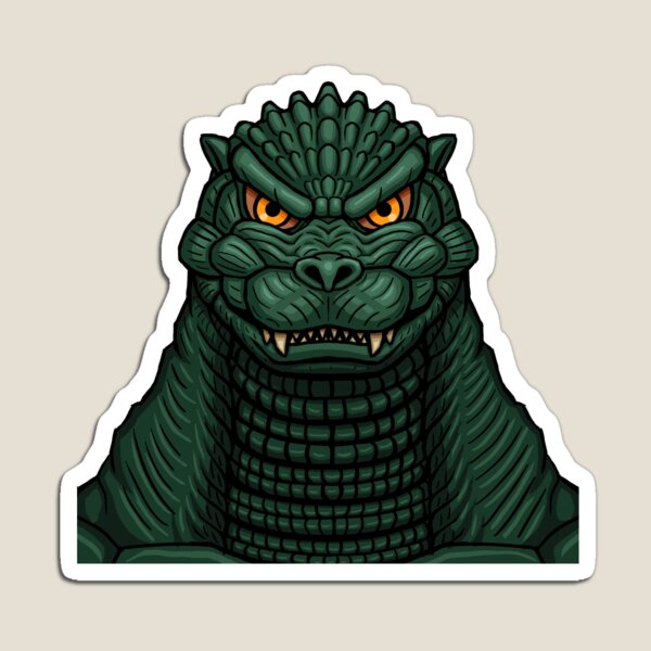 Item preview, Heisei Godzilla Burning Eyes Portrait designed and sold by Andrew Browne.