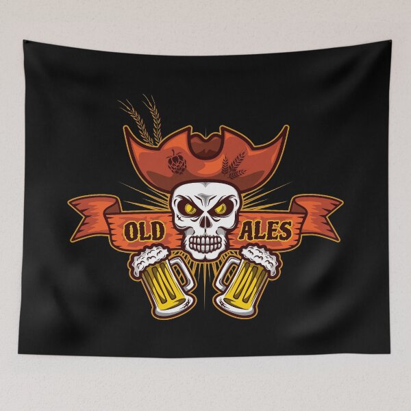 Item preview, Pirate Skull Old Ales designed and sold by DKdesigns27.