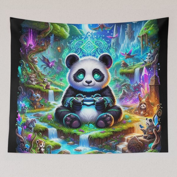 Item preview, Fantasy Gaming Panda designed and sold by czarnyfeniks.