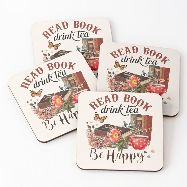 Item preview, Read Books, Drink Tea & Be Happy designed and sold by Compass and a Camera.