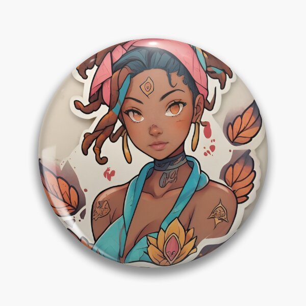 Item preview, An African American anime digital art designed and sold by VisionaryV2.