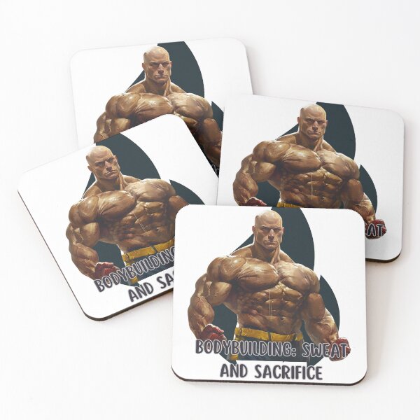 Item preview, Bodybuilding: Sweat and Sacrifice designed and sold by Custom-Print.