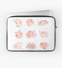 Robo Blobo - Cute Dwarf Hamsters (Square) Laptop Sleeve