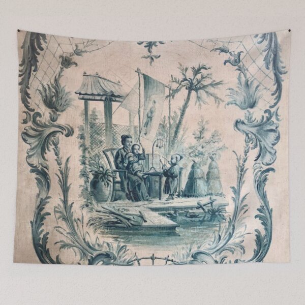Item preview, Chinoiserie Motif of Mother and Children designed and sold by TheChinoiserie.