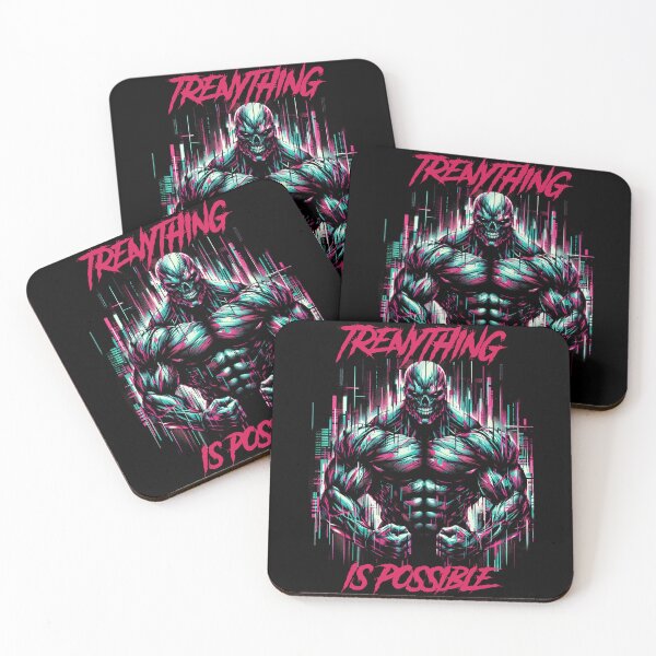 Item preview, Trenything is possible - synthwave cyberpunk designed and sold by GlitchGrotesque.