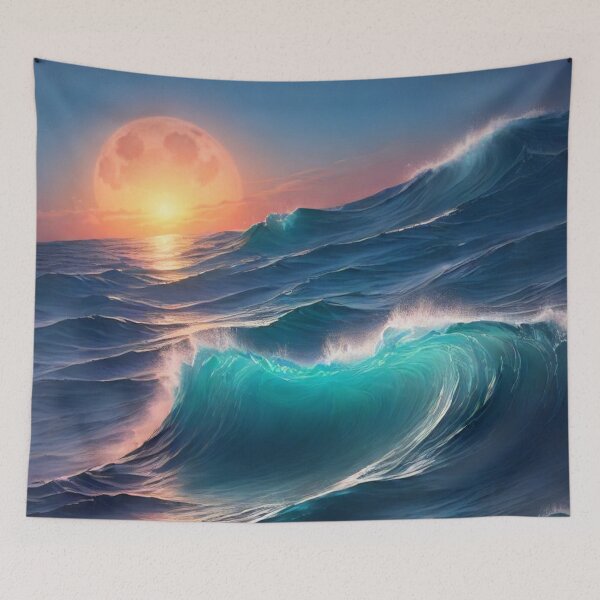 Item preview, Great blood moon rising  designed and sold by treatsntrinkets.