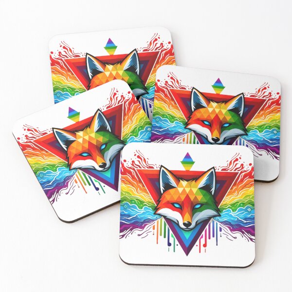 Item preview, Fox in the Rainbow designed and sold by ImagineImages.