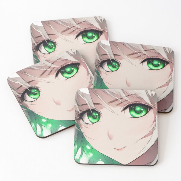 Item preview, Japanese aime girl green eyes designed and sold by TrendShopToday.