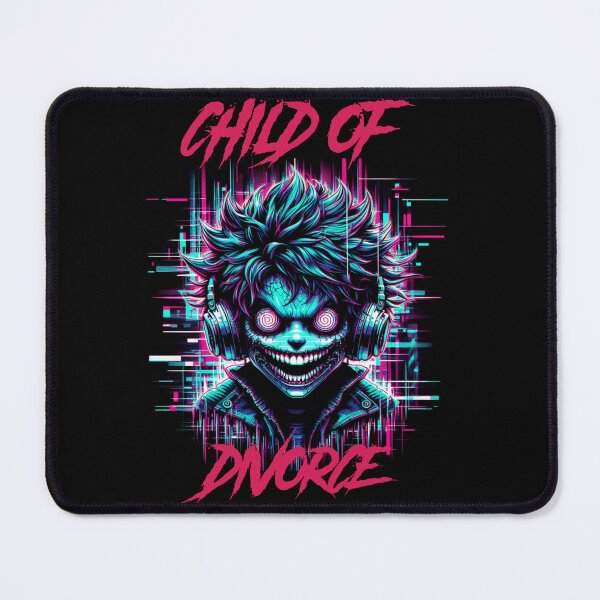 Item preview, Child of divorce - synthwave cyberpunk designed and sold by GlitchGrotesque.
