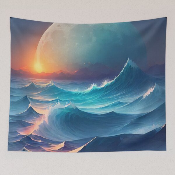 Item preview, Great blood moon rising 2 designed and sold by treatsntrinkets.