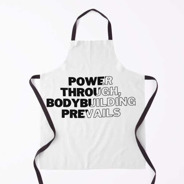 Item preview, Power Through, Bodybuilding Prevails designed and sold by Custom-Print.