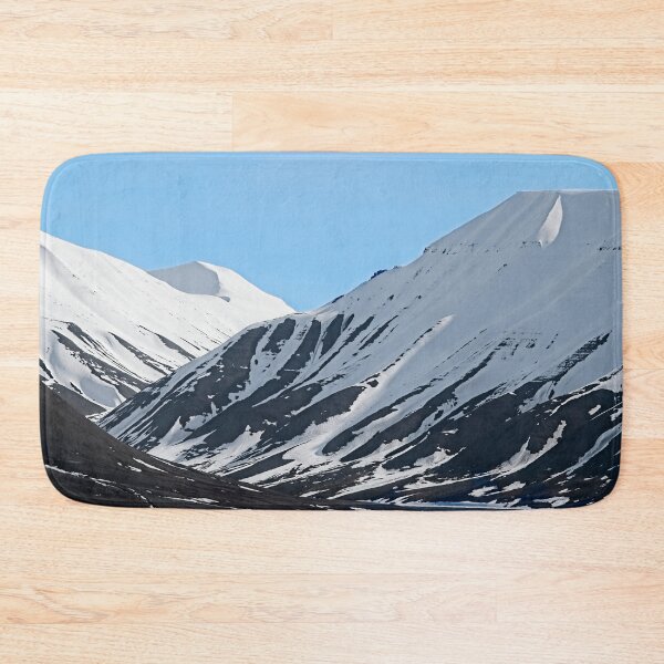 Item preview, Snowy Mountain Landscape in Arctic Svalbard designed and sold by Martyn R Arnold Fine Art Nature & Landscape Photography.