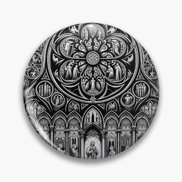 Item preview, ventana gótica designed and sold by Greydate.